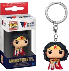 Funko Pop! Keychain Wonder Woman con capa