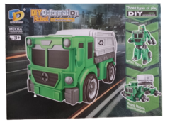 Transformers Robot - Camión Recolector de Residuos Recyclable Truck - Aye & Marcos Toys