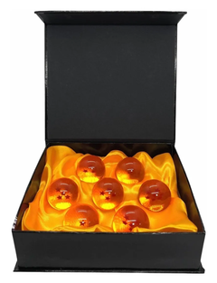 Esferas del Dragón x 7 Unidades con Caja Exhibidora - Dragon Ball