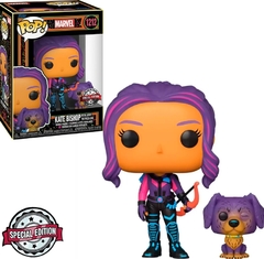 Funko Pop! Marvel Kate Bishop con Lucky Pizza Dog #1212