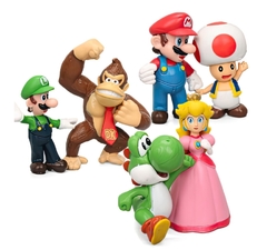 Mario Bros Set Muñecos Articulados Nintendo - comprar online