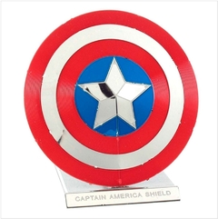 Escudo Capitán América Miniatura de Metal Armable - comprar online