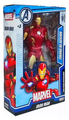 Muñeco Articulado Iron Man 23 cms - Avengers Marvel - Aye & Marcos Toys