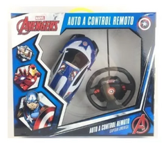 Imagen de Auto Capitán América Radio Control Remoto con Luces - Marvel Avengers