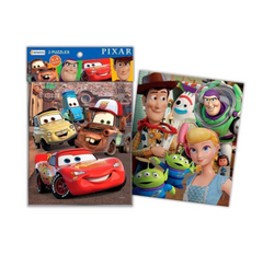 Puzzles Rompecabezas 2 en 1 Toy Story Cars 6 y 9 Piezas - Pixar Disney