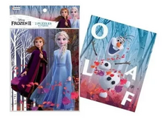 Puzzles Rompecabezas Frozen II 2 en 1 Olaf Elsa y Anna 6 y 9 Piezas - Disney Tapimovil