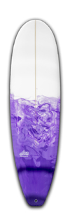 Funboard 6.8 Combinado Violeta y Blanco