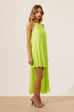 Vestido curto c/ alças de corrente Hit - comprar online