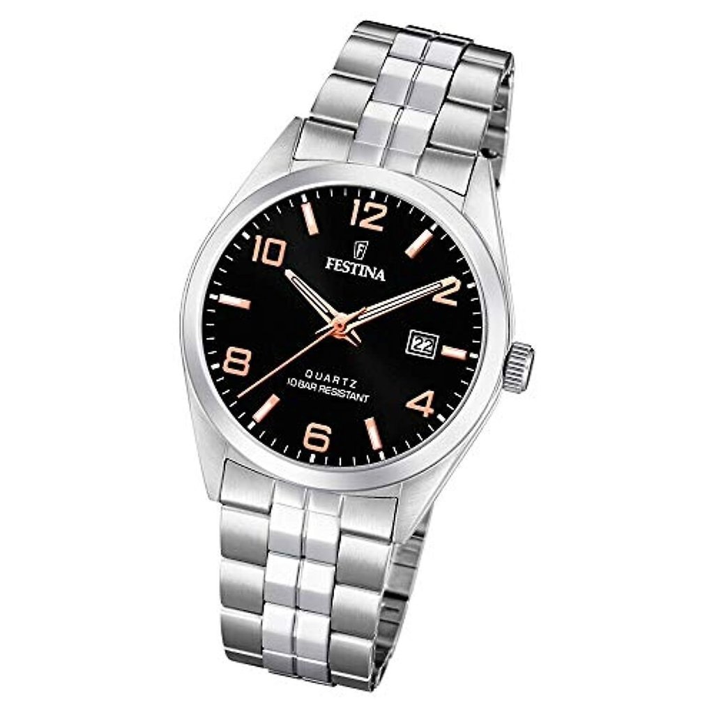 Ripley - RELOJ F20437/1 FESTINA HOMBRE ACERO CLASICO