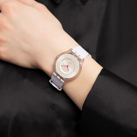Reloj Swatch Mujer Suos108 Quiled Time (l) con Ofertas en