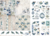 LAMINA PARA DECOUPAGE EN PAPEL SEDA DE 50 X 70 CM MODELO BLU 1 {003-0102_BLUE1}