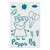 Stencil STA 20X30 CM PEPPA PIG STX 004 {003-0000268_STX004}