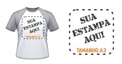 Camiseta Raglan Personalizada - Tecix 