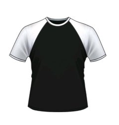 Camiseta Raglan Tronco Preto - loja online