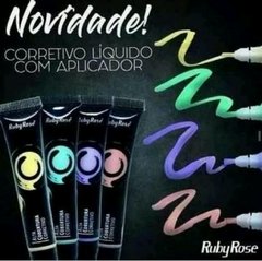 Corretivos coloridos ruby rose