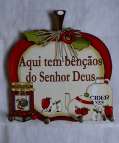 Quadro - Aqui tem Bençãos do Senhor