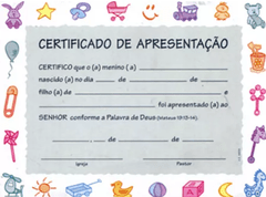 Certificado de Apresentação