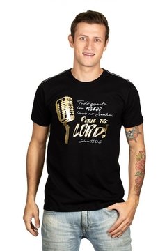 Camiseta Praise the Lord - Preto