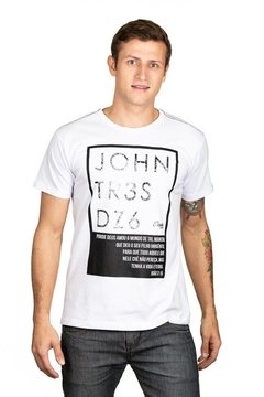 Camiseta Long John 3.16 - Branco