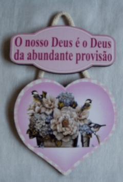 Quadro - O Nosso Deus é o Deus da Abundante Previsão