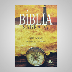 Bíblia Sagrada - Letra Grande - Com Roteiros para Leitura da Bíblia