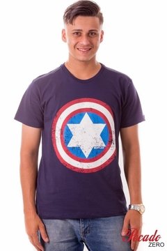 Camiseta Estrela de Davi - Azul Marinho