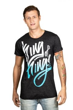 Camiseta Long King of Kings - Preto