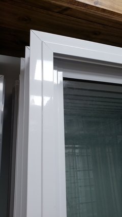 Ventana 150 x 200 REFORZADA aluminio blanco con vidrios - comprar online