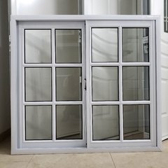 Ventana 120 x 110 CLASICA aluminio blanco con V/ Repartidos - comprar online