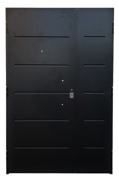 Puerta Surmetal Capri RESIDENCIAL 133 PINTURA FINAL negro derecha - comprar online