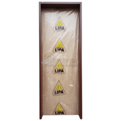 Puerta placa cedro Liplac 70 x 10 (74,5 x 205 x 12 final) derecha