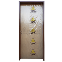 Puerta placa cedro Liplac 80 x 15 (87 x 205 x 17 final) derecha