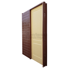 Puerta embutir fibro 2 tableros Liplac 70 x 15 (147 x 205 x 17 final) ch 18 - comprar online