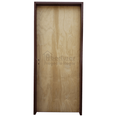 Puerta placa pino Liplac 80 x 10 (87 x 205 x 12 final) derecha