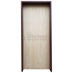 Puerta placa pino Liplac 80 x 15 (87 x 205 x 17 final) derecha