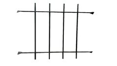 Reja para 60 x 60 alto (dentro mocheta)