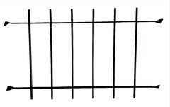 Reja para 80 x 60 alto (dentro mocheta)