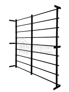 Reja HORIZONTAL para 120 x 110 alto (atornillada en la ventana) - comprar online