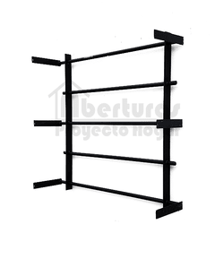 Reja HORIZONTAL para 60 x 60 alto (atornillada en la ventana) - comprar online