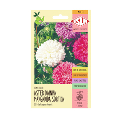 Semente - Aster-Da-China Rainha Margarida Sortida | Isla 333