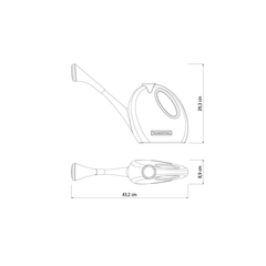 Regador Para Jardim 2L Azul - Tramontina 78600022 - comprar online