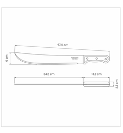 Facão Para Mato 14" - Tramontina | 26600014 - comprar online