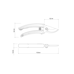 Tesoura De Poda Simples - Tramontina | 78300001 - Eco Irrigação e Jardim