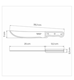 Facão Mato Carbono 10" - Tramontina| 26620010 - comprar online