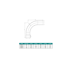 Curva 90° Longa Pb | Pn80 - comprar online