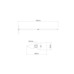 Sacho Coração Com Cabo 120Cm - Tramontina | 77800501 - comprar online