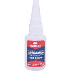 Adesivo Instantâneo Rápido 20G - Worker | 228680 - comprar online