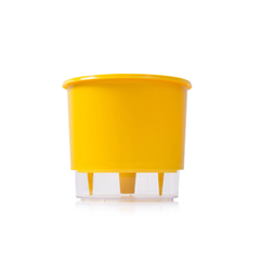 Vaso Autoirrigável Amarelo - Raiz