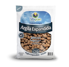 Argila Expandida Média 1,2Kg - Nutriplan 8000207-U