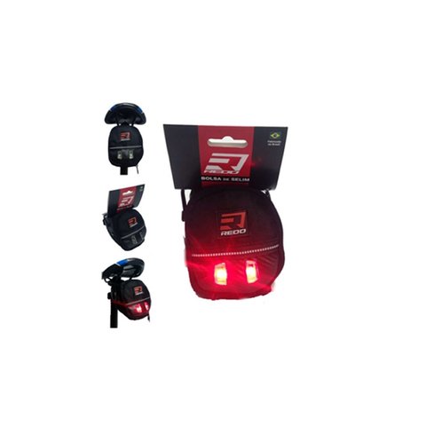 Bolsa de Selim Redd com Led